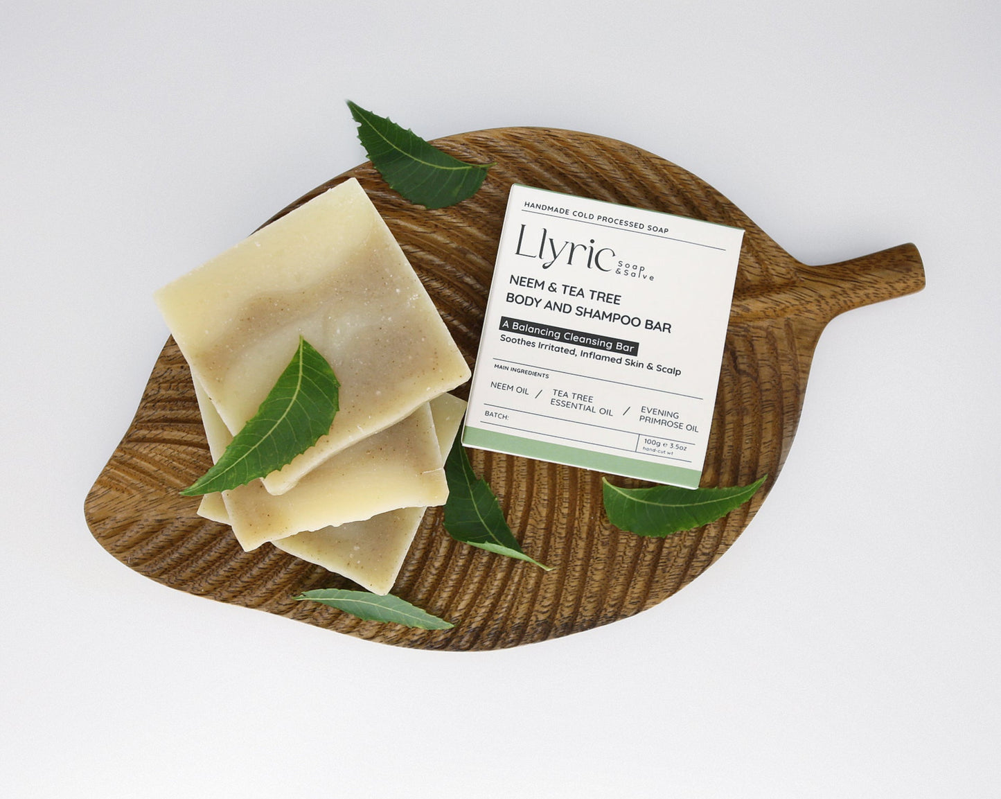 Shampoo & Body Bar - Neem & Tea Tree